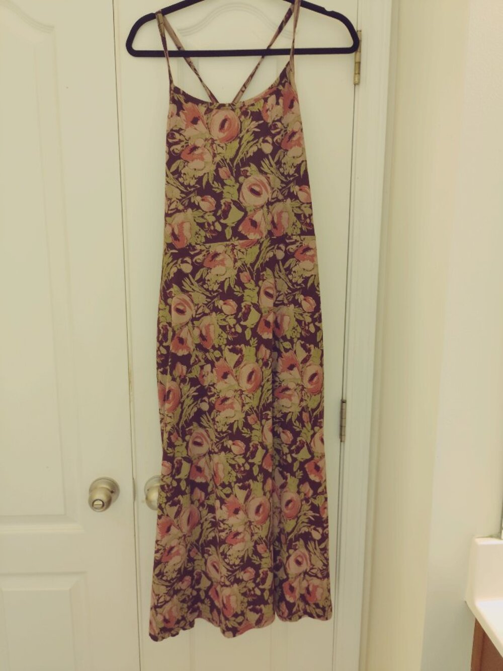 Organic fit and flare midi dress